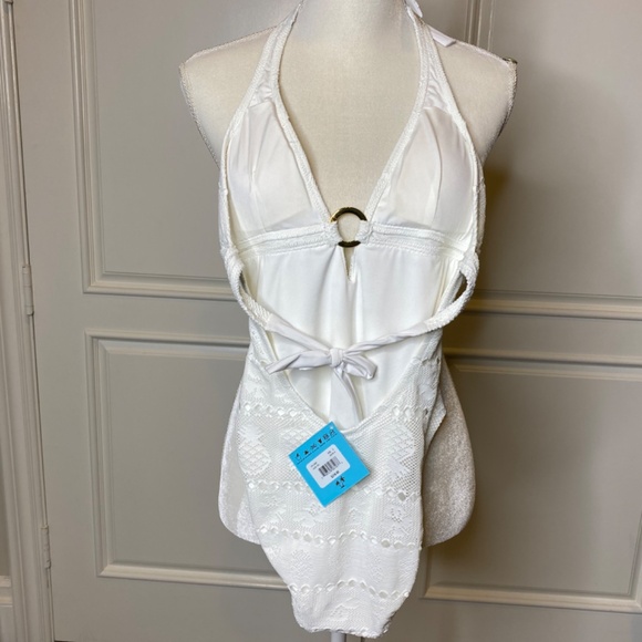 LETARTE SWIMWEAR LACE ONE PIECE SMALL - Picture 3 of 5